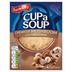 Batchelors Cup a Soup Cream of Mushroom with Croutons 4 Sachets 99g