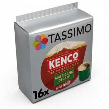 Tassimo Kenco Americano Decaf Coffee Pods x16