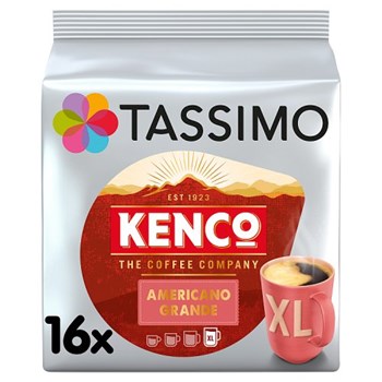 Tassimo Kenco Americano Grande XL Coffee Pods x16