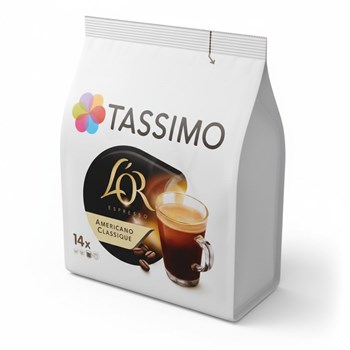 Tassimo L'OR Americano Classique Coffee Pods x14