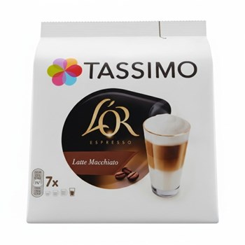 Tassimo L'OR Latte Macchiato Coffee Pods x7