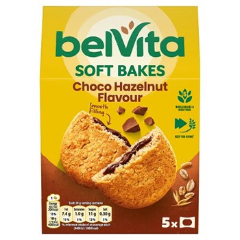 Belvita Soft Bakes Choco Hazelnut Flavour 250g