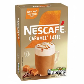 Nescafé Caramel Latte 8 x 17g (136g)