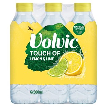 Volvic Touch of Lemon & Lime 6 x 500ml