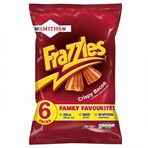 Smiths Frazzles Snacks Crispy Bacon 6 x 18g