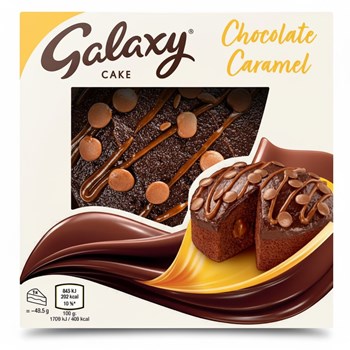 Galaxy Chocolate Caramel Cake