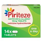 Piriteze Hayfever & Allergy Antihistamine Tablets, 14s