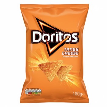 Doritos Tangy Cheese Sharing Tortilla Chips Crisps 180g