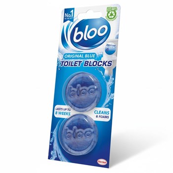 Bloo Original Blue Toilet Blocks 2 x 38g