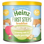 Heinz First Steps Breakfast Creamy Oat & Apple Porridge 6+ Months 240g