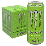 Monster Energy Drink Ultra Paradise Zero Sugar 4 x 500ml