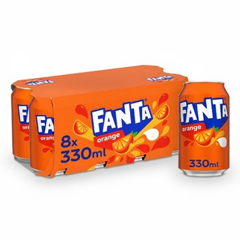 Fanta Orange 8 x 330ml