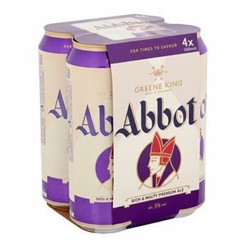 Greene King Abbot Rich & Malty Premium Ale 4 x 500ml