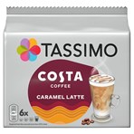 Tassimo Costa Caramel Latte Coffee Pods x6 