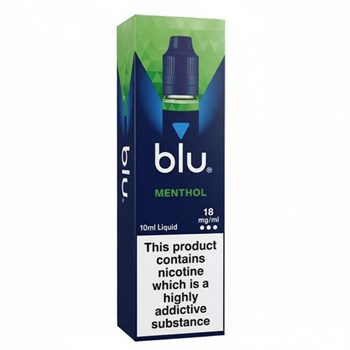 blu Menthol Liquid 18mg/ml 10ml