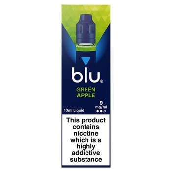 blu Green Apple Liquid 9mg/ml 10ml