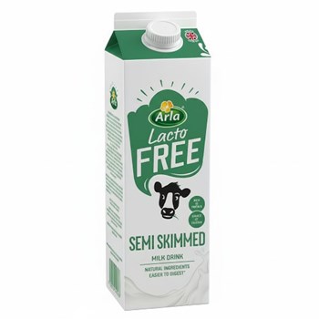 Arla Lacto Free Semi Skimmed Milk Drink 1 Litre