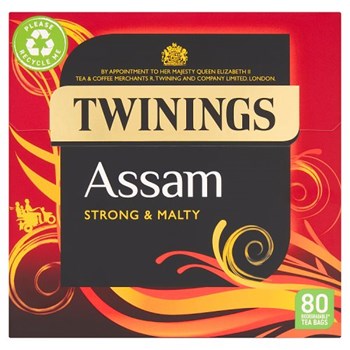 Twinings Assam 80 Tea Bags 200g