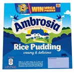 Ambrosia Rice Pudding 4 x 125g (500g)