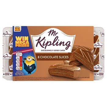 Mr Kipling 8 Chocolate Slices