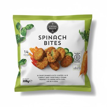 Strong Roots Spinach Bites 308g