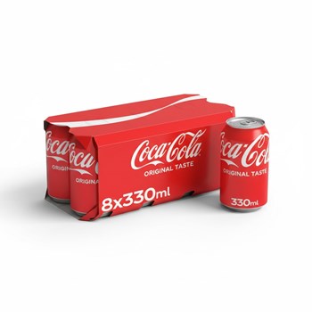 Coca-Cola Original Taste 8 x 330ml
