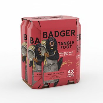 Badger Tangle Foot Golden Ale 4 x 440ml