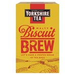Taylors of Harrogate Yorkshire Tea Malty Biscuit Brew 40 Tea Bags 112g