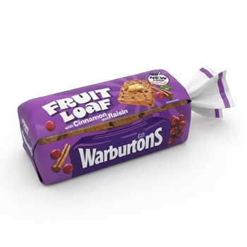 Warburtons Family Bakers Fruit Loaf with Cinnamon and Raisin 400g