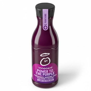 innocent Plus Power to The Purple, Pomegranate & Raspberry Juice 750ml