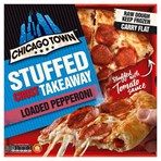 Chicago Town Stuffed Crust Takeaway Loaded Pepperoni 645g