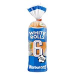 Warburtons 6 Sliced Soft White Rolls