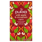 Pukka Organic Wild Apple & Cinnamon 20 Fruit Tea Sachets 40g