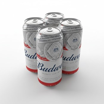 Budweiser Beer 4 x 440ml