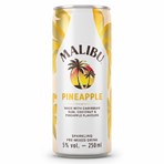 Malibu Pineapple Sparkling Pre-Mixed Drink 250ml
