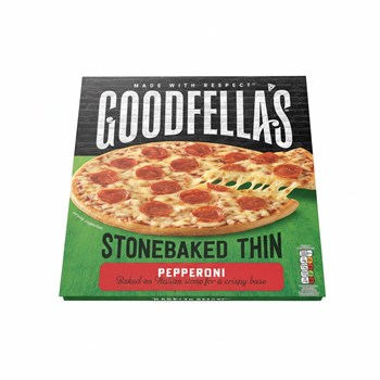 Goodfella's Stonebaked Thin Pepperoni 332g