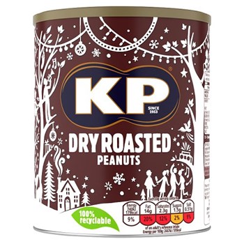 KP Dry Roasted Peanuts 375g