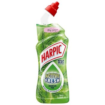 Harpic Active Fresh Mountain Pine Toilet Cleaning Gel 750 ml