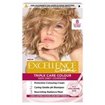 L'Oréal Paris Excellence Créme Permanent Hair Dye, 8 Natural Blonde