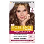 L'Oréal Paris Excellence Créme Permanent Hair Dye, 6 Natural Light Brown