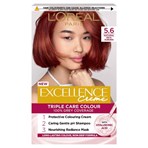 L'Oréal Paris Excellence Créme Permanent Hair Dye, 5.6 Natural Rich Auburn