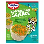 Dr. Oetker Spectacular Science Squashable Jelly Bubbles Cupcake Mix 325g