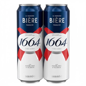 Kronenbourg 1664 Bière Blonde 4 x 568ml