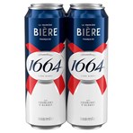 Kronenbourg 1664 Bière Blonde 4 x 568ml