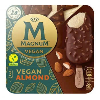 Magnum Vegan Ice Cream Almond 3x 90 ml 