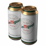 San Miguel Premium Lager Beer 4 x 440ml Cans