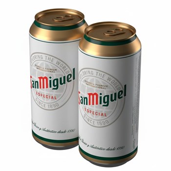 San Miguel Premium Lager Beer 4 x 440ml Cans