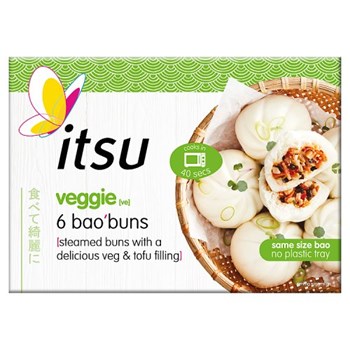 itsu 6 Veggie Bao'Buns 270g