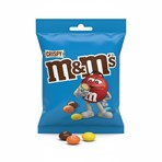 M&M's Crispy Chocolate Pouch Bag 107g