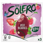 Solero  Ice Cream Sticks Red Berries 3x 90 ml 